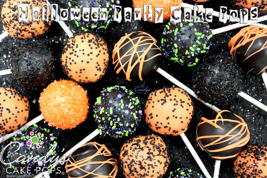 Halloween Party Cake Pops (Starts at 2 Dozen) - Candy's Cake Pops