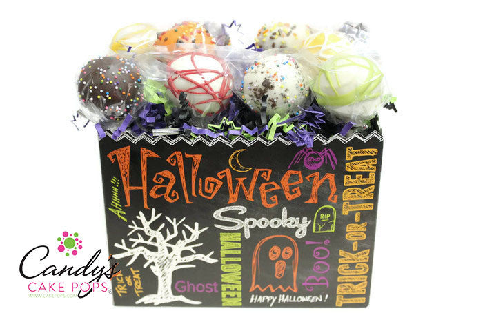 Halloween Gift Box Cake Pops
