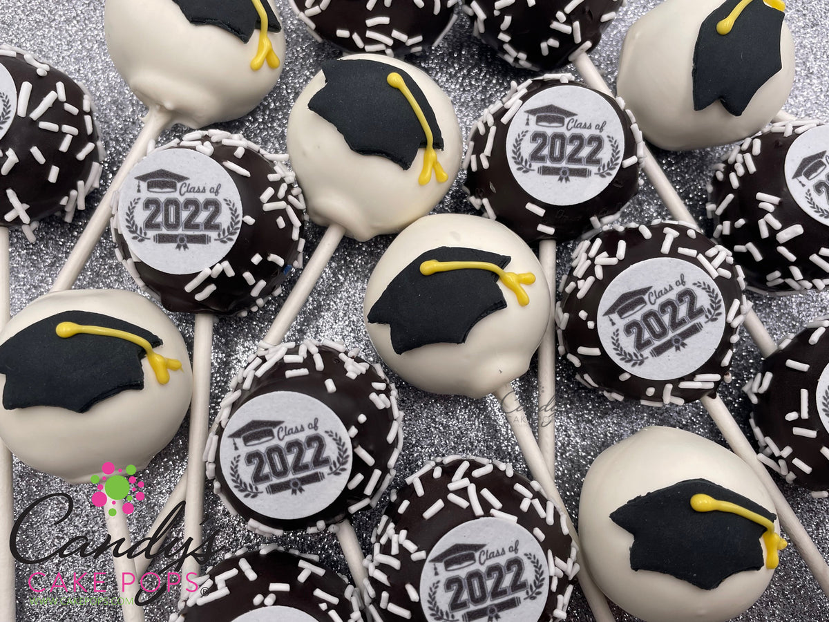 Graduation *2026* Cake Pops - Custom School Colors