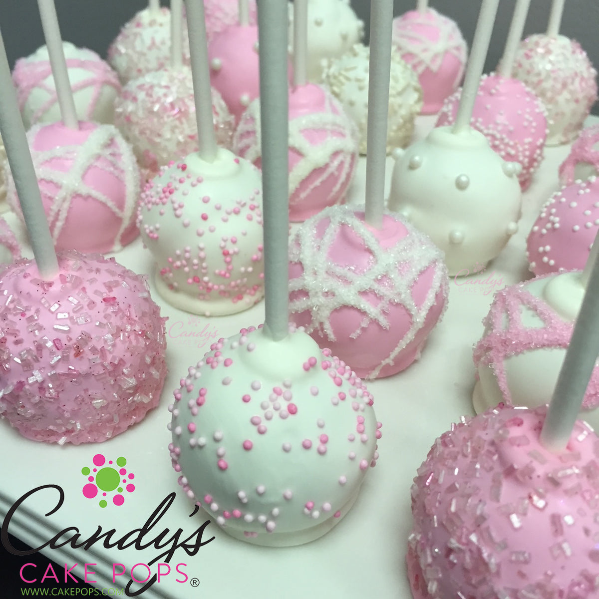 Custom Color Dessert / Candy Buffet Cake Pops (Self-Standing)