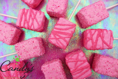 Custom Color Rice Krispie Treats (Write in Your Colors) - Candy's Cake Pops