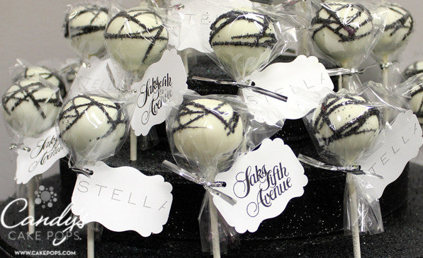 Customized Tag Cake Pops (Logo/Text/Image) (2 Dozen +)