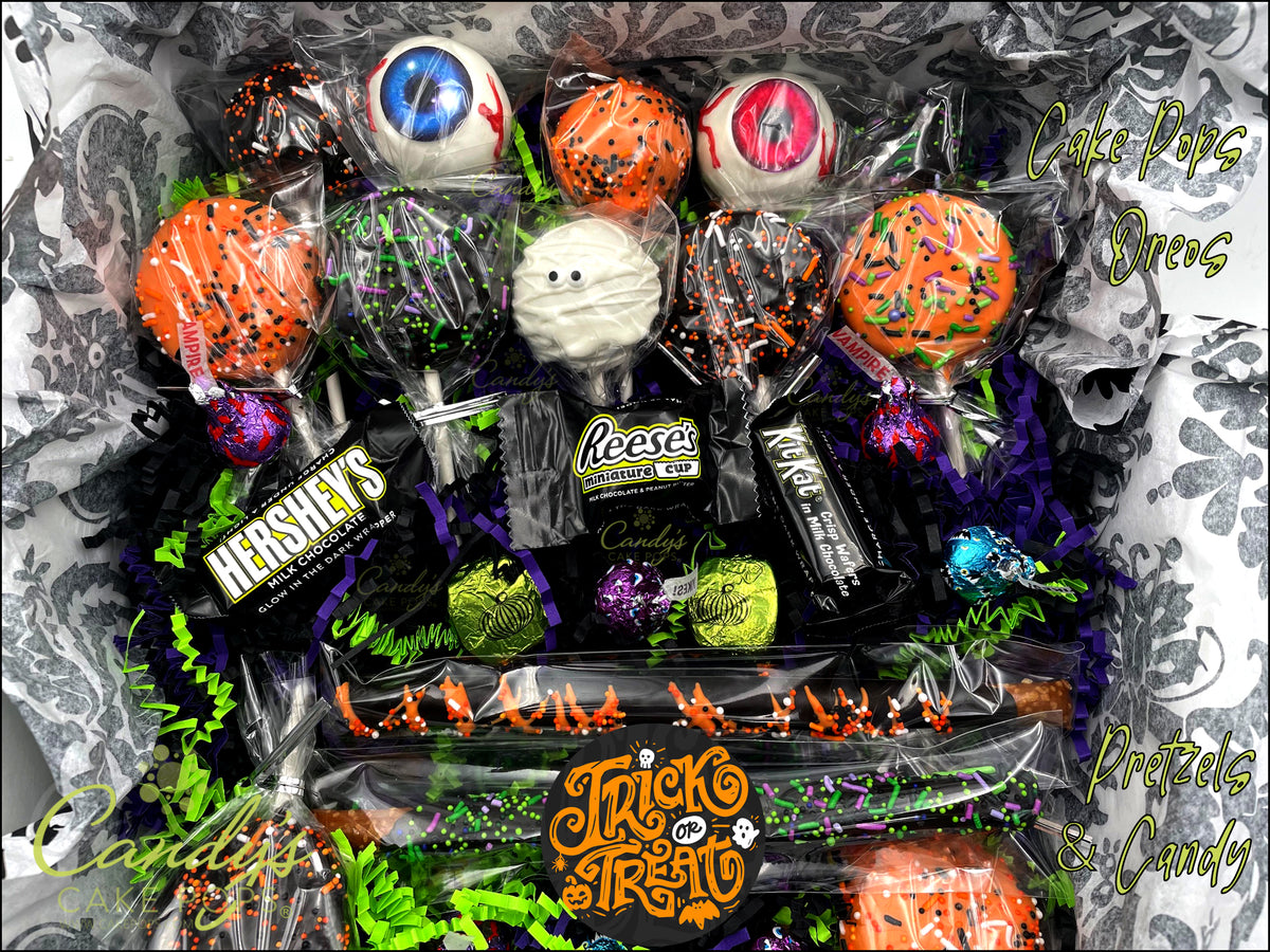 Trick-or-Treat Cake Pop Deluxe Gift Box