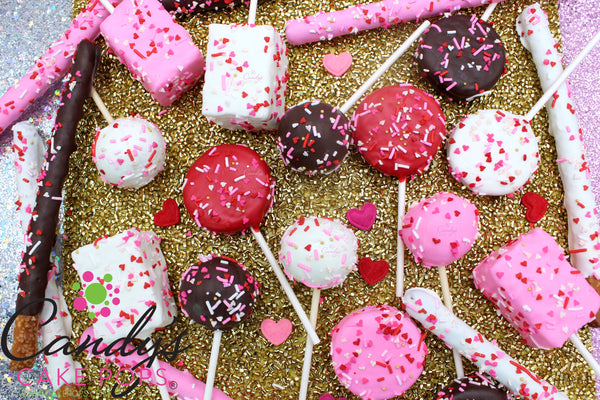 Deluxe Valentine's Day Gift Box ( Cake Pops, Oreos, & Bark)