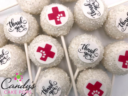 Veterinary Thank You Gift Cake Pops - Candy's Cake Pops