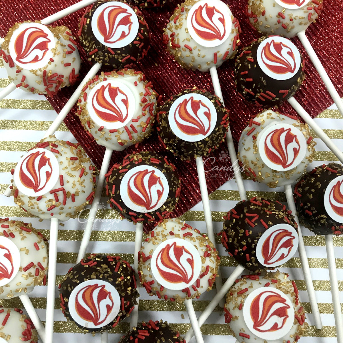 Custom Edible Image / Company Logo Cake Pops