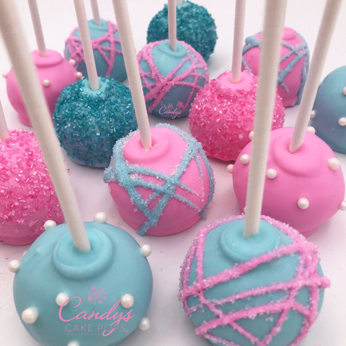 Custom Color Dessert / Candy Buffet Cake Pops (Self-Standing)